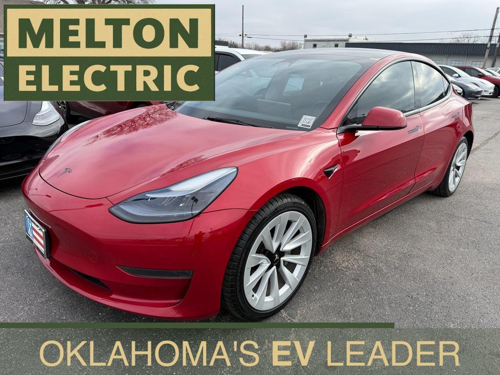 used 2023 Tesla Model 3 car, priced at $21,999