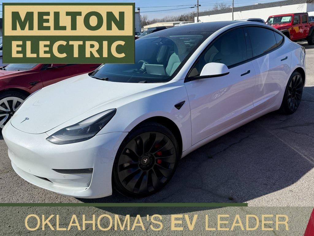 used 2021 Tesla Model 3 car, priced at $23,499