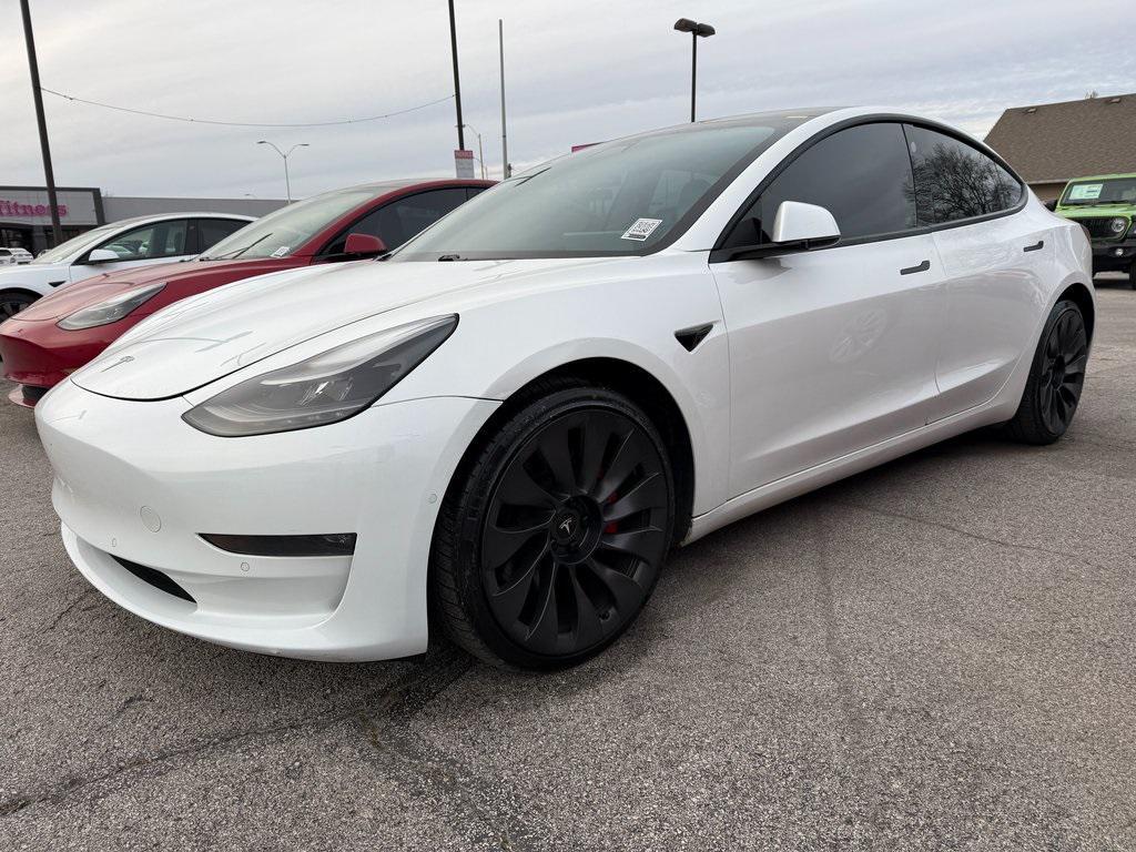 used 2021 Tesla Model 3 car, priced at $23,499