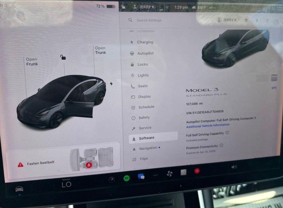 used 2020 Tesla Model 3 car, priced at $17,500