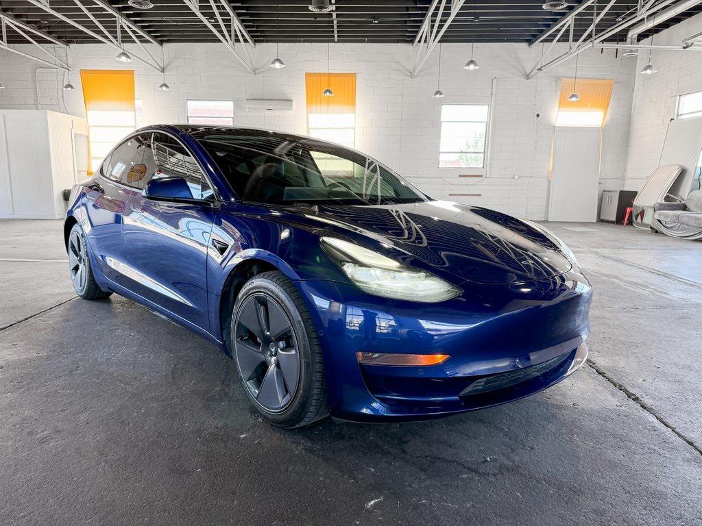 used 2021 Tesla Model 3 car, priced at $16,999