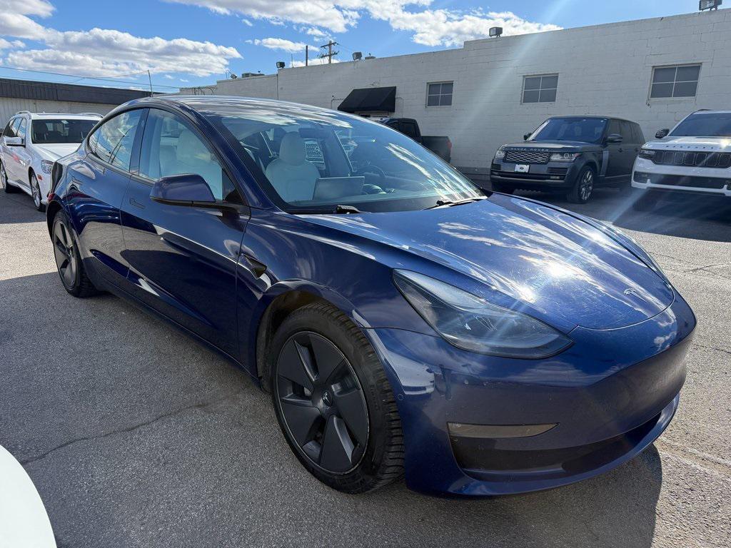 used 2021 Tesla Model 3 car, priced at $21,999