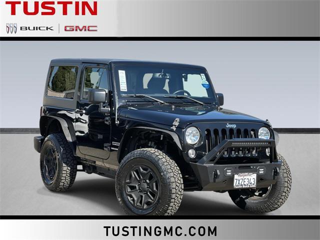 used 2017 Jeep Wrangler car, priced at $17,825