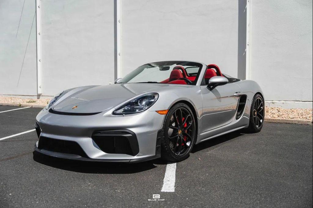 used 2021 Porsche 718 Spyder car, priced at $138,499