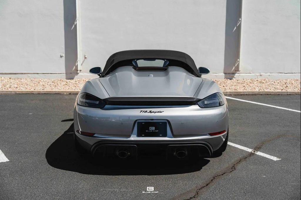 used 2021 Porsche 718 Spyder car, priced at $138,499