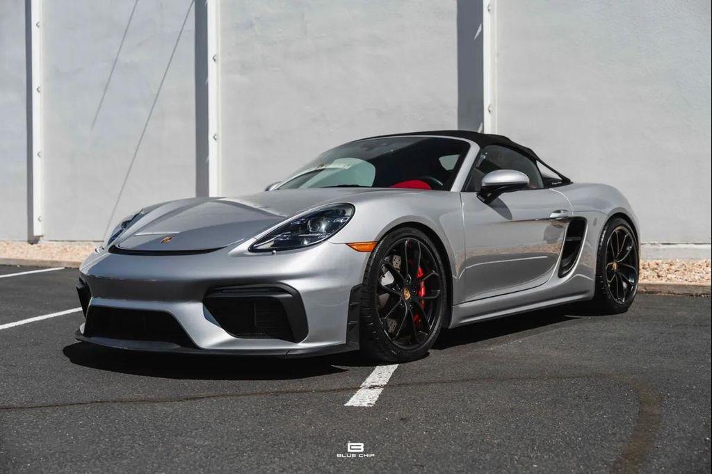 used 2021 Porsche 718 Spyder car, priced at $138,499