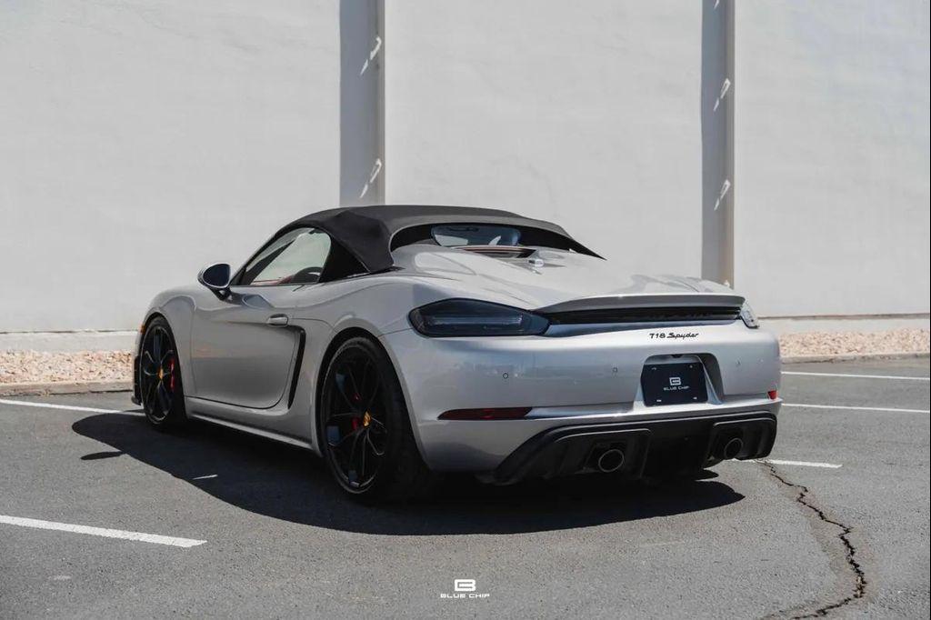 used 2021 Porsche 718 Spyder car, priced at $138,499