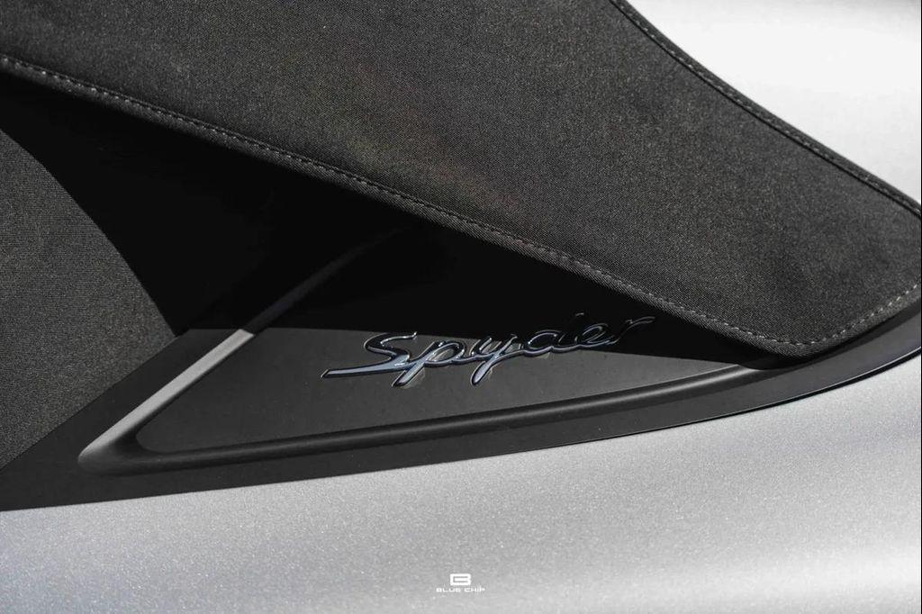 used 2021 Porsche 718 Spyder car, priced at $138,499