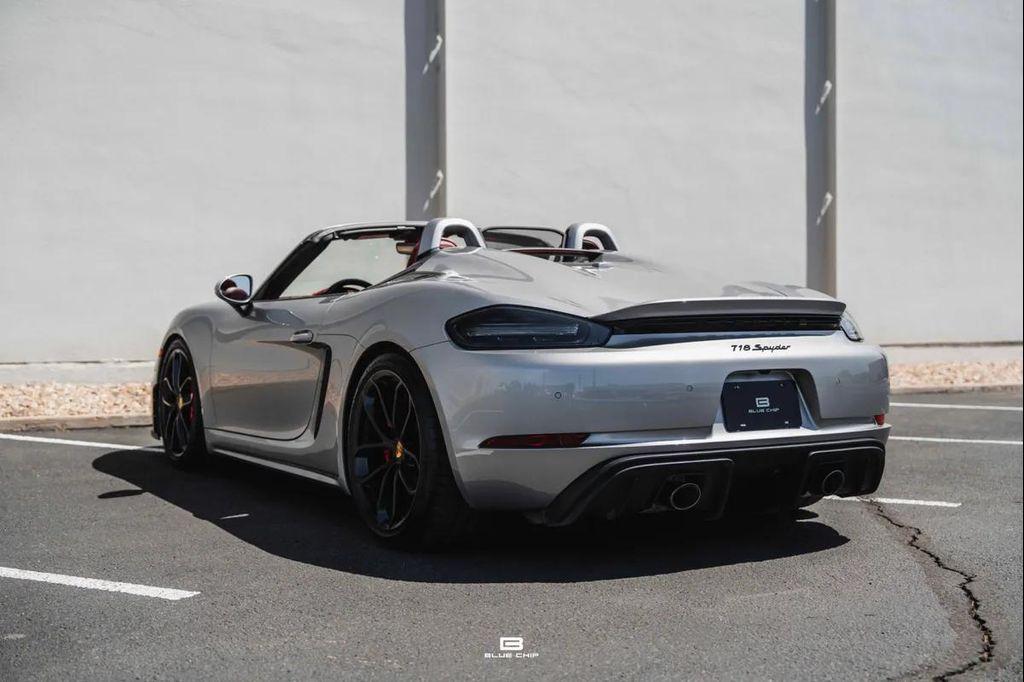 used 2021 Porsche 718 Spyder car, priced at $138,499