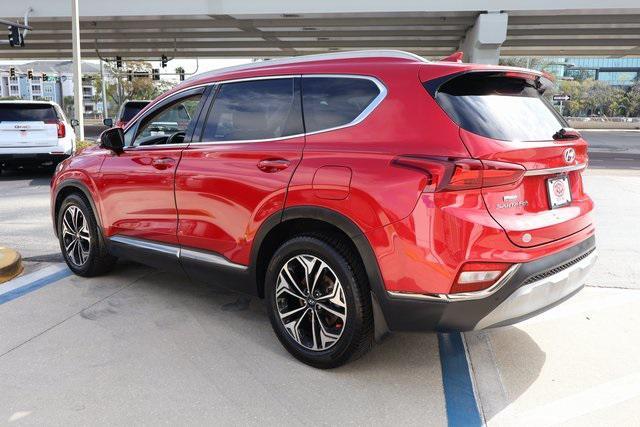 used 2020 Hyundai Santa Fe car, priced at $21,000