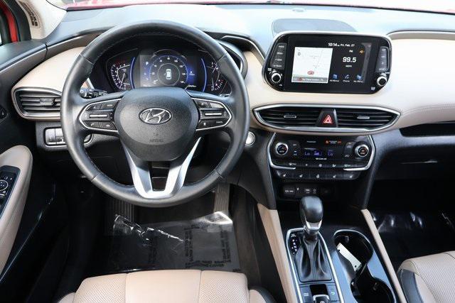 used 2020 Hyundai Santa Fe car, priced at $21,000