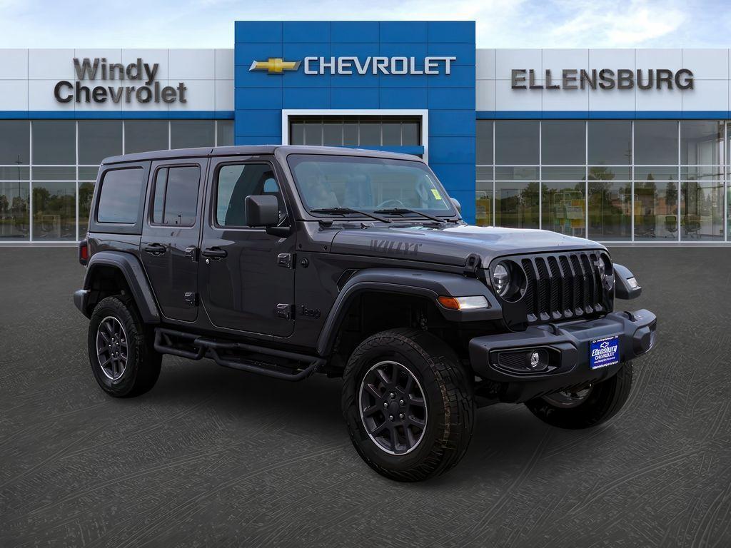 used 2021 Jeep Wrangler Unlimited car, priced at $35,899