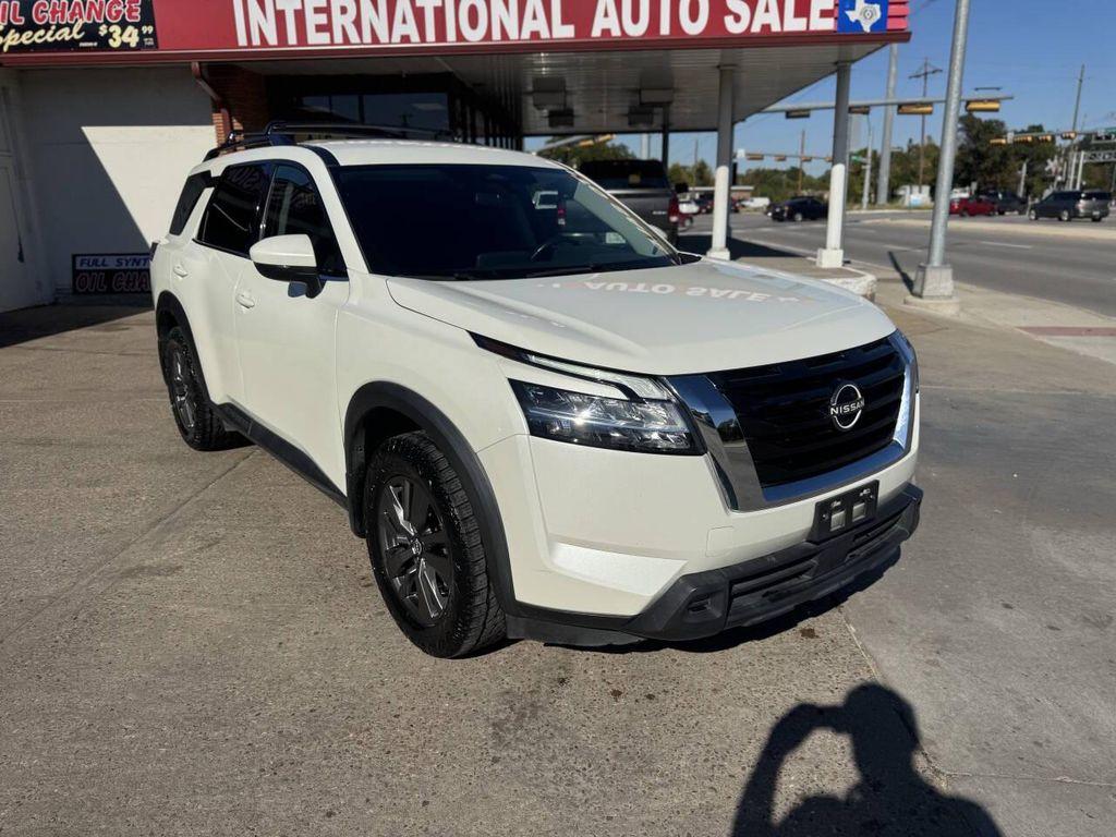 used 2022 Nissan Pathfinder car, priced at $20,995