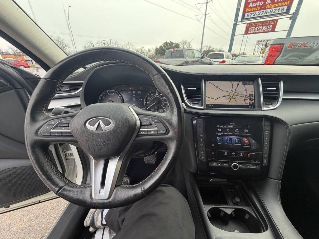 used 2021 INFINITI QX50 car, priced at $18,995
