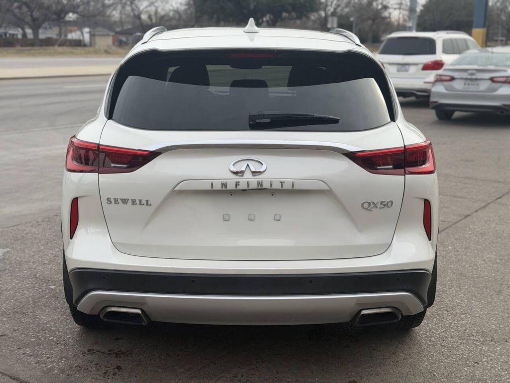 used 2021 INFINITI QX50 car, priced at $18,995