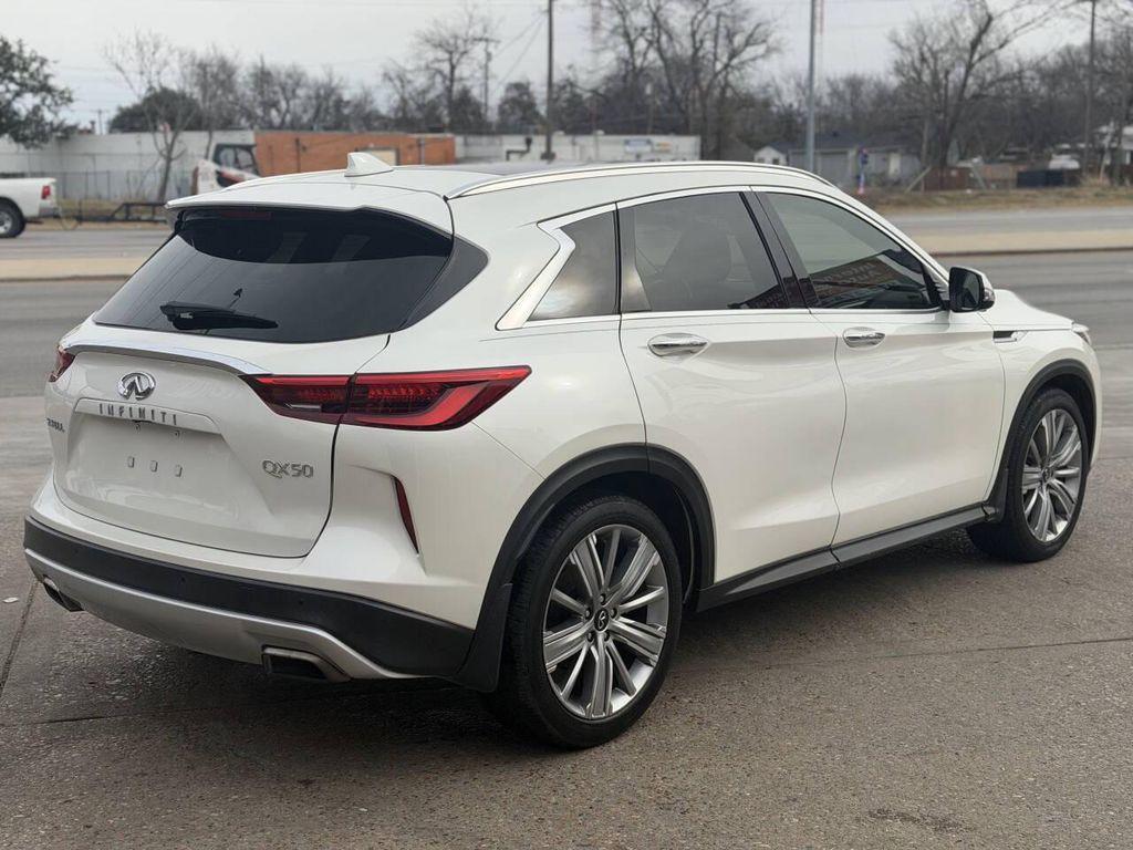 used 2021 INFINITI QX50 car, priced at $18,995