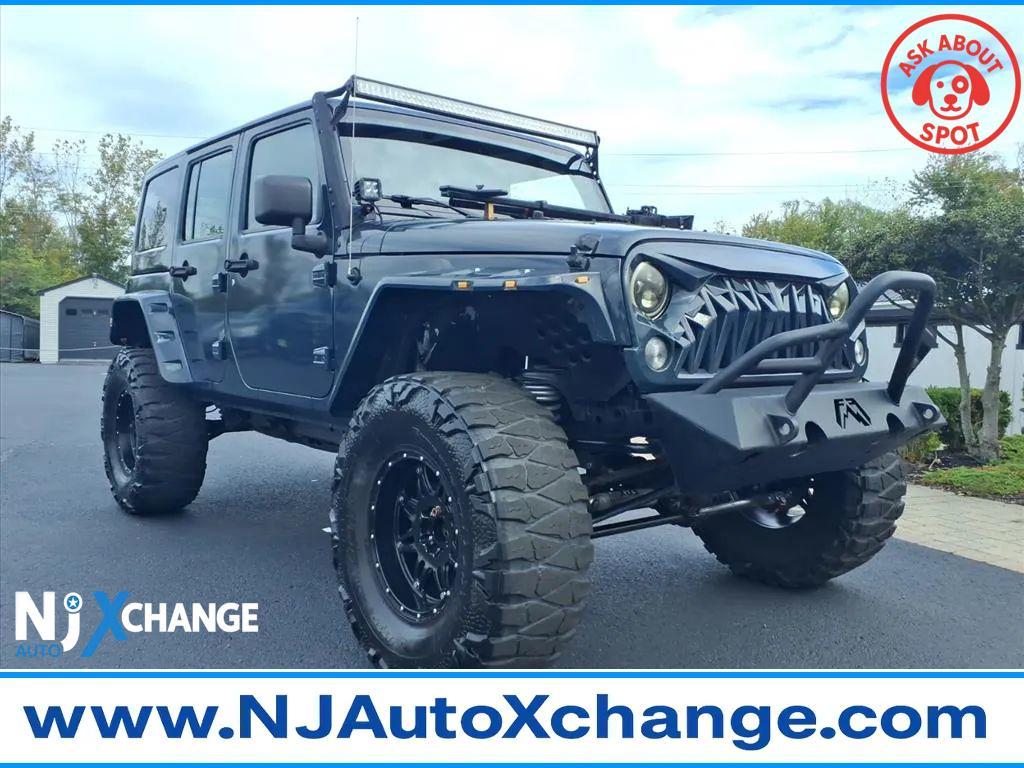 used 2016 Jeep Wrangler Unlimited car, priced at $15,800