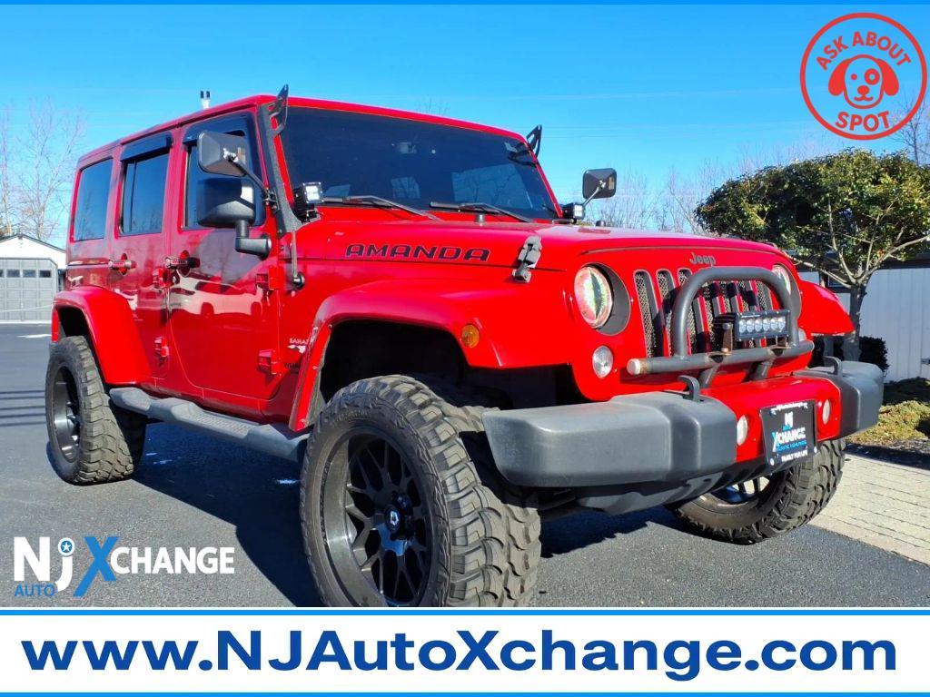 used 2016 Jeep Wrangler Unlimited car, priced at $15,495