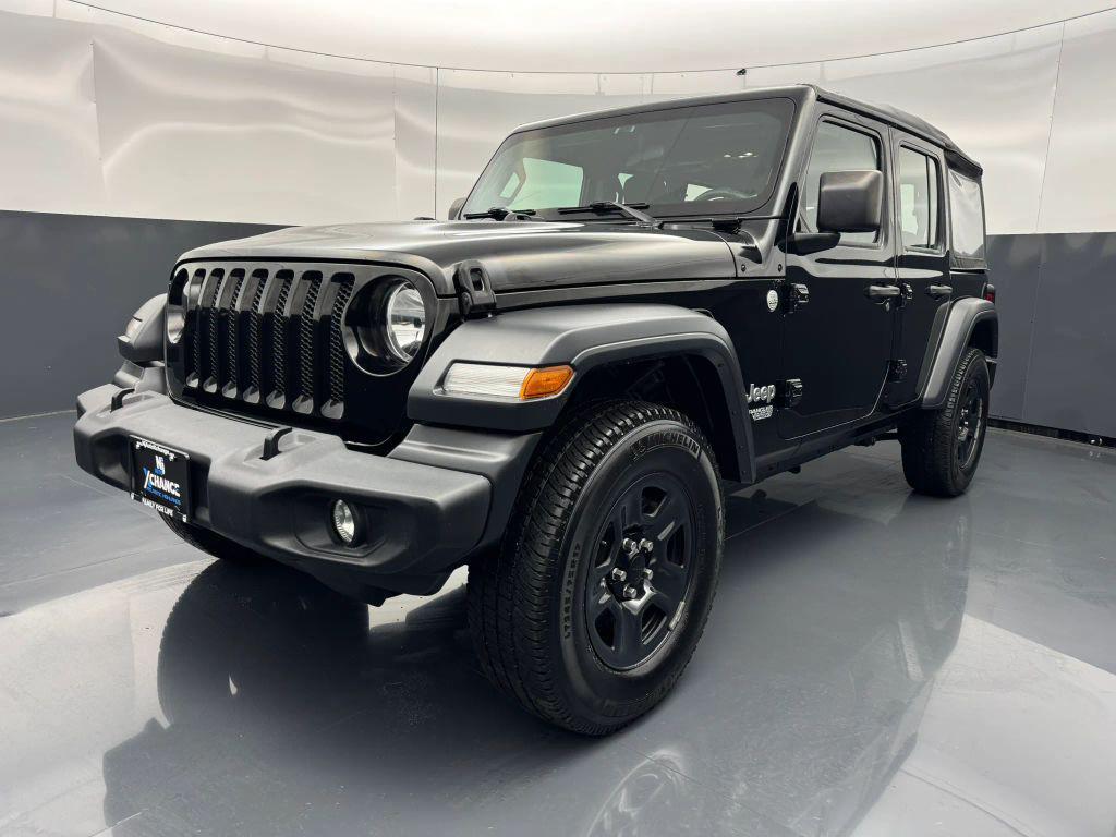 used 2019 Jeep Wrangler Unlimited car, priced at $15,888