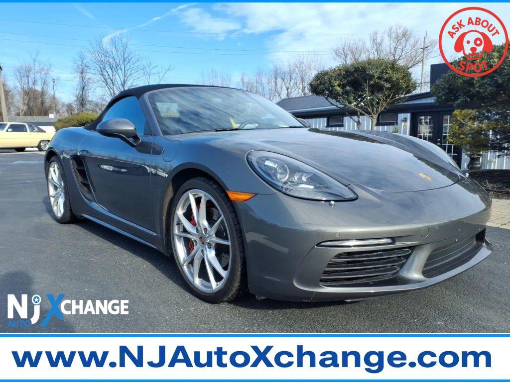 used 2017 Porsche 718 Boxster car, priced at $44,995