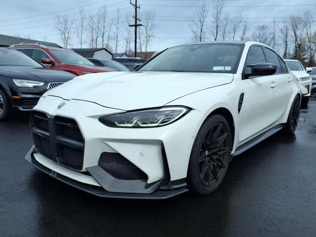 used 2024 BMW M3 car, priced at $77,999
