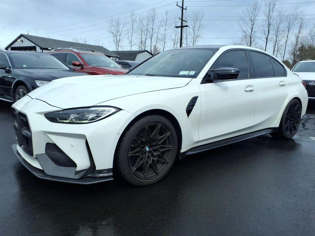 used 2024 BMW M3 car, priced at $77,999