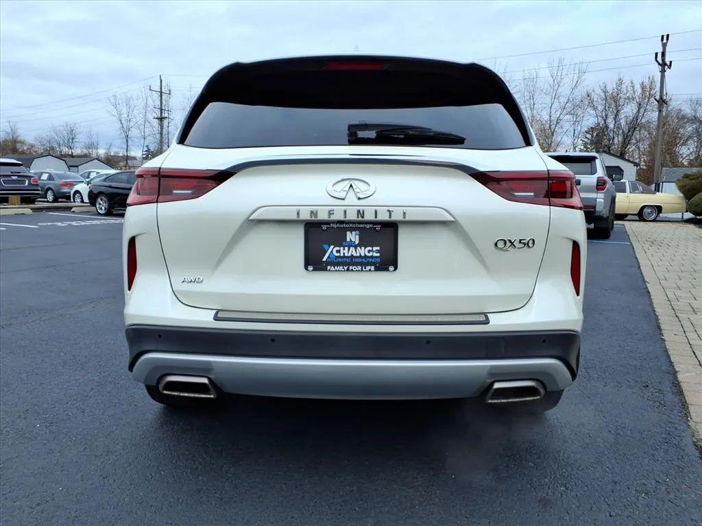 used 2022 INFINITI QX50 car, priced at $22,900