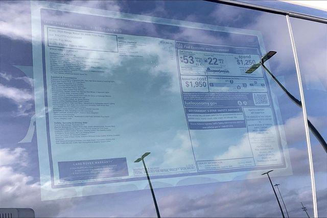 new 2026 Land Rover Range Rover car, priced at $129,485