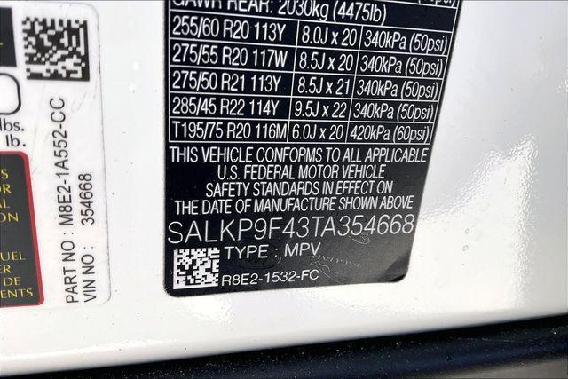 new 2026 Land Rover Range Rover car, priced at $129,485