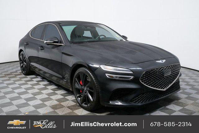 used 2023 Genesis G70 car, priced at $35,750