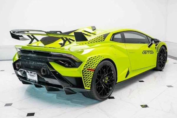 used 2022 Lamborghini Huracan STO car, priced at $368,995