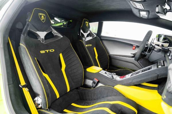 used 2022 Lamborghini Huracan STO car, priced at $368,995