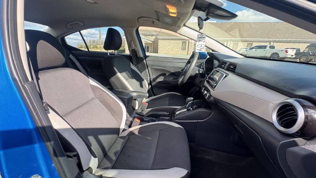 used 2021 Nissan Versa car, priced at $7,500