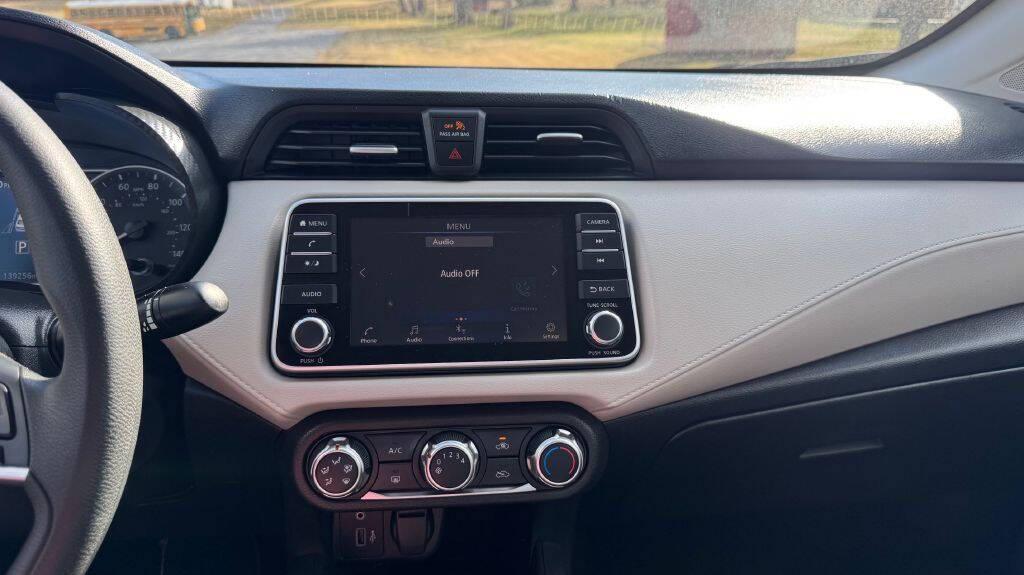 used 2021 Nissan Versa car, priced at $7,500