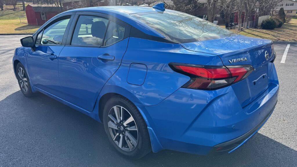 used 2021 Nissan Versa car, priced at $7,500