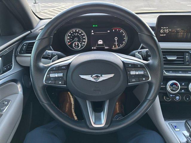 used 2023 Genesis G70 car, priced at $30,942