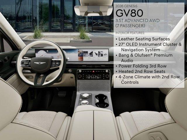 new 2026 Genesis GV80 car, priced at $78,550