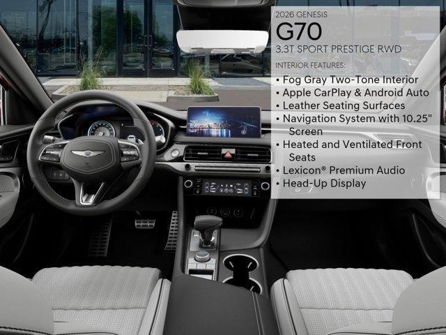 new 2026 Genesis G70 car, priced at $56,170