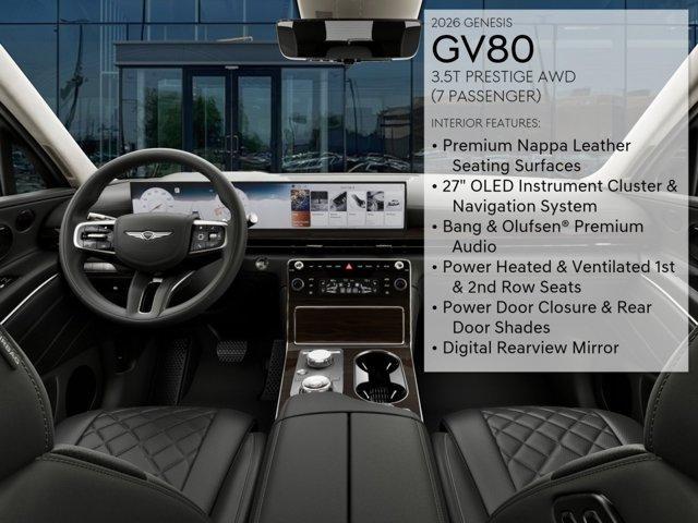 new 2026 Genesis GV80 car, priced at $83,172