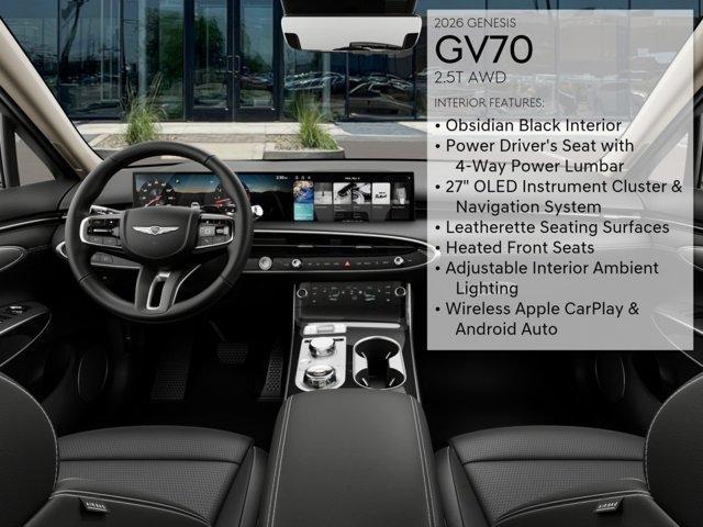 new 2026 Genesis GV70 car, priced at $52,379