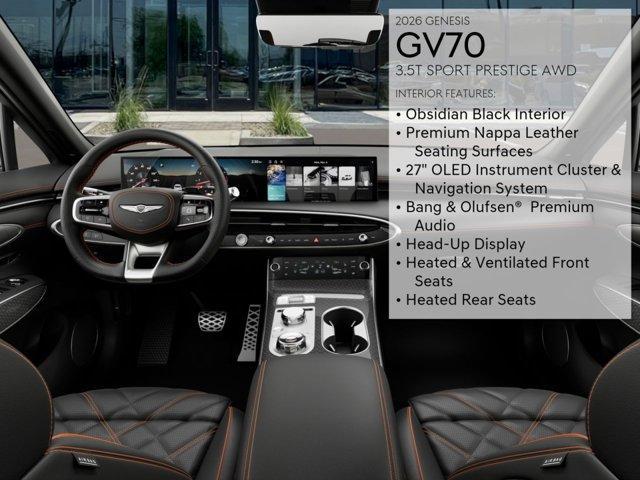 new 2026 Genesis GV70 car, priced at $73,890