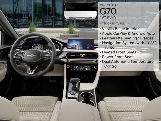 new 2026 Genesis G70 car, priced at $45,990