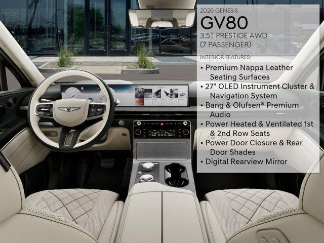 new 2026 Genesis GV80 car, priced at $84,765