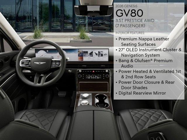 new 2026 Genesis GV80 car, priced at $84,710