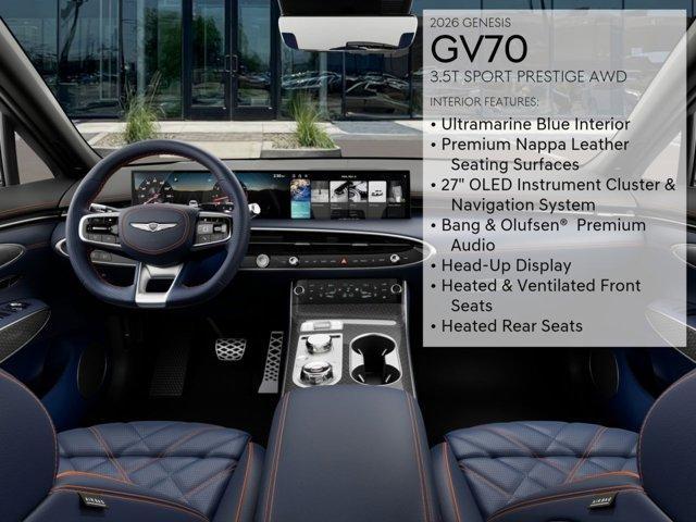 new 2026 Genesis GV70 car, priced at $72,840