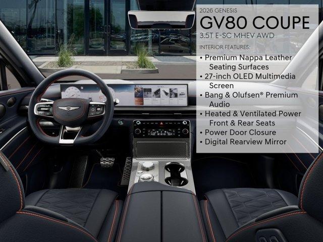 new 2026 Genesis GV80 Coupe car, priced at $89,795