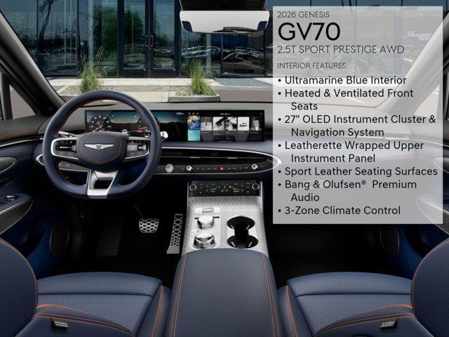 new 2026 Genesis GV70 car, priced at $62,500