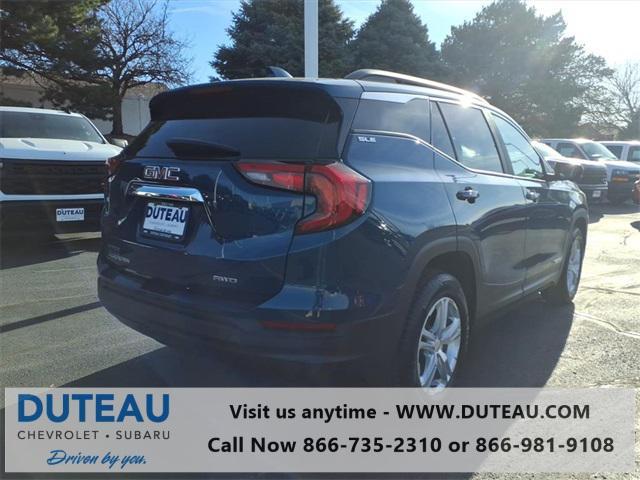 used 2021 GMC Terrain car, priced at $15,900
