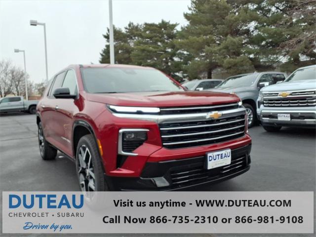 new 2026 Chevrolet Traverse car, priced at $61,090