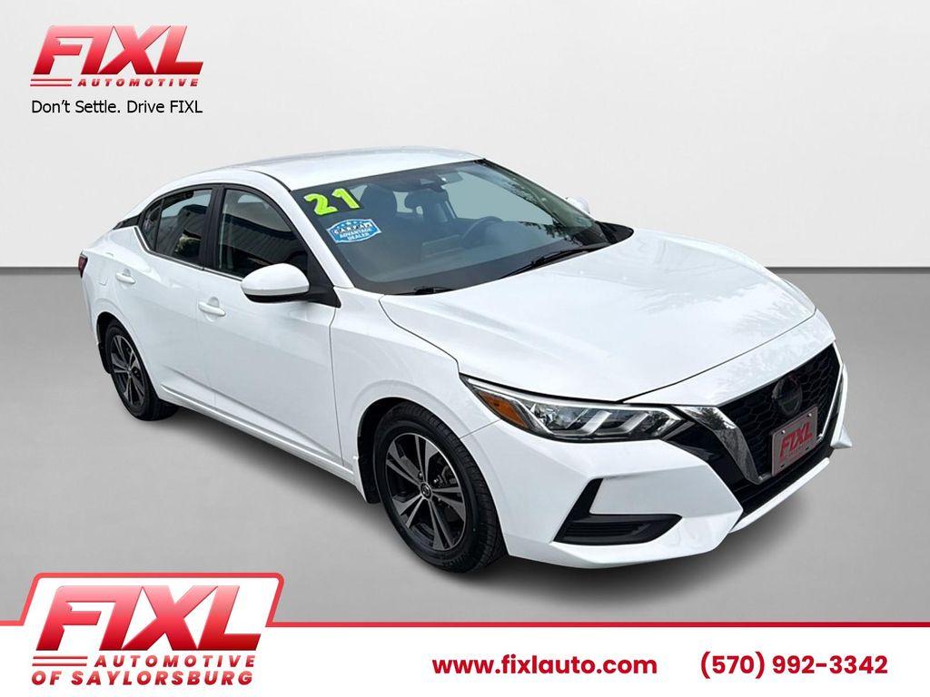 used 2021 Nissan Sentra car, priced at $13,716
